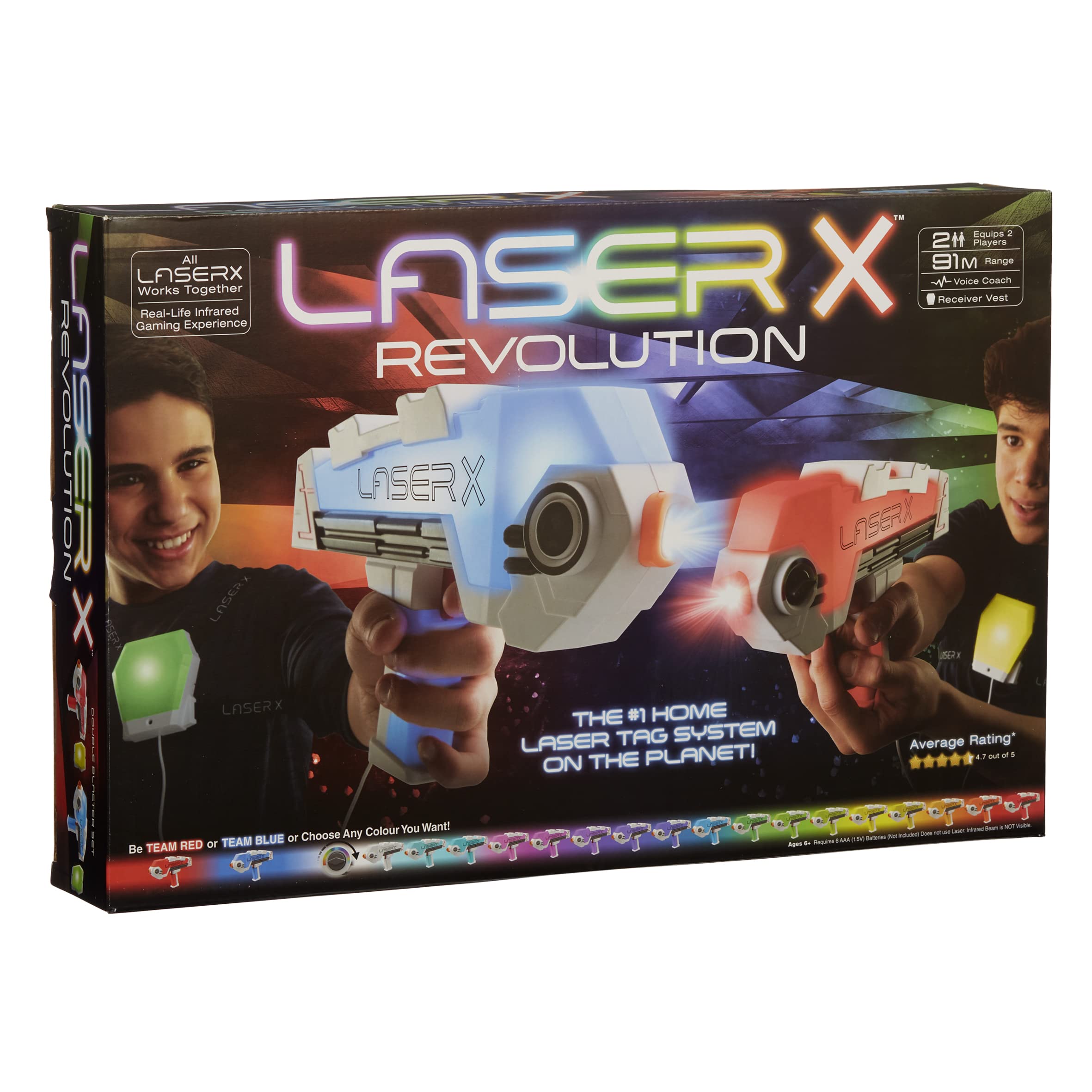 LASER X ダブルブラスターセット